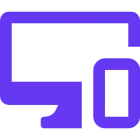 Kompatibel di Android, iPhone, tablet, dan laptop